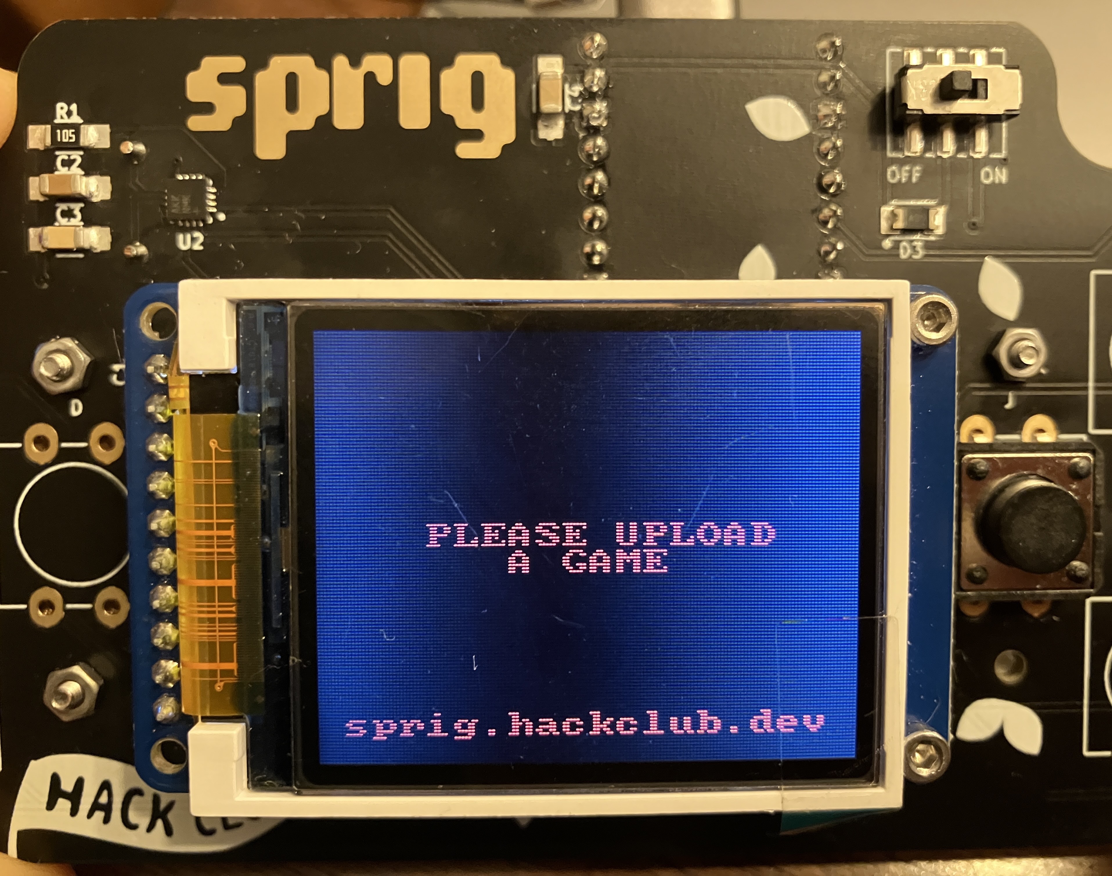 upload a game screen